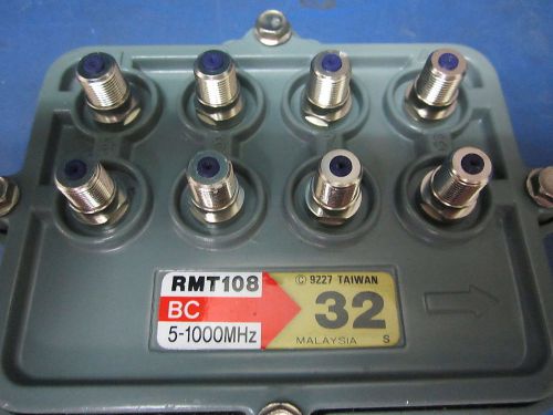 Regal 8-way 1ghz 32db standard multi-tap rmt108bc-32 201185 5-1000mhz for sale