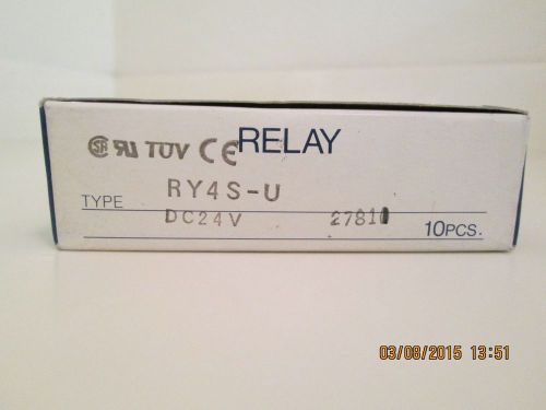 RY4S-U Idec Relays DC24V  (27811) 40 RELAYS!