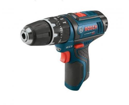 Bosch 12-volt max lithium-ion led light fuel gauge hammer drill and driver for sale