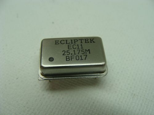 Full Size Oscillator Ecliptek EC1100 25.175 MHz Lot of 900