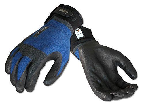 Ansell activarmr 97-002 kevlar/stainless steel hvac glove  nitrile coating  adju for sale