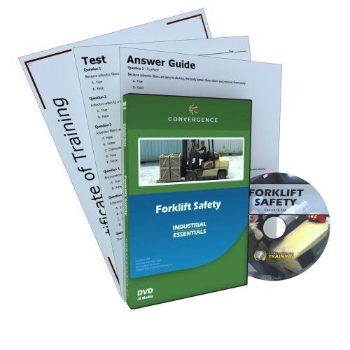 NEW Convergence C-130 Forklift Safety Training Program DVD  49 minutes Time