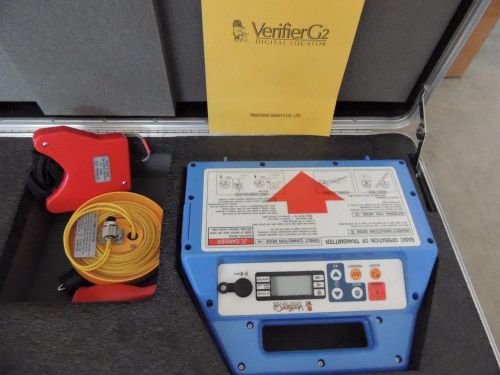 MCLAUGHLIN VERIFIER G2 UTILITY , CABLE AND PIPE LOCATOR W/ EXTERNAL COIL CLAMP