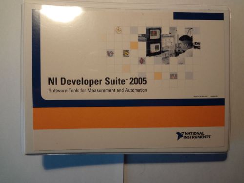 National Instruments Developer Suite 2005 November 10 CD