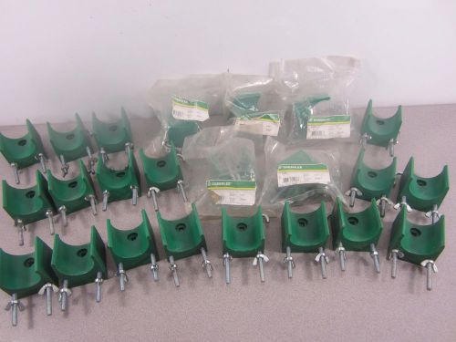 (23) Greenlee 31927 Haines Cable Tray Roller Mounting Clips  NEW and USED