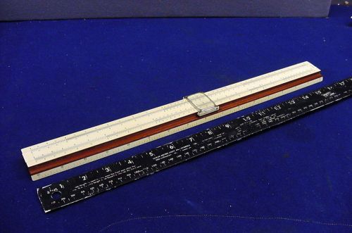 SCARCE K &amp; E  16 INCH 2045 SLIDE RULE, OLDER THAN MANY AND IN GOOD SHAPE !