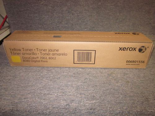 New Genuine Xerox 006R01556 6R1556 Yellow Toner Cart. DocuColor 7002 8002 8080