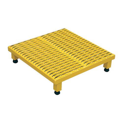 Vestil adj work-mate stand-serrated deck 24 x 24 14in raised height #ahw-h-2424 for sale