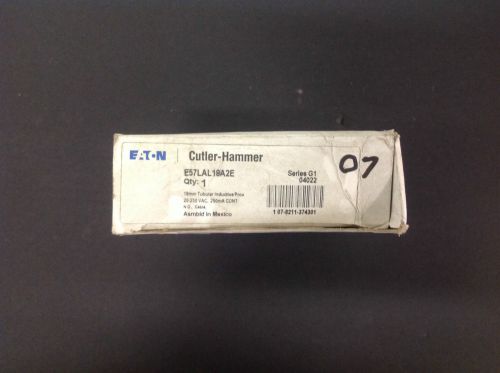 Eaton / Cutler Hammer E57LAL18A2E Tubular Inductive Poximity Sensor New (B600)