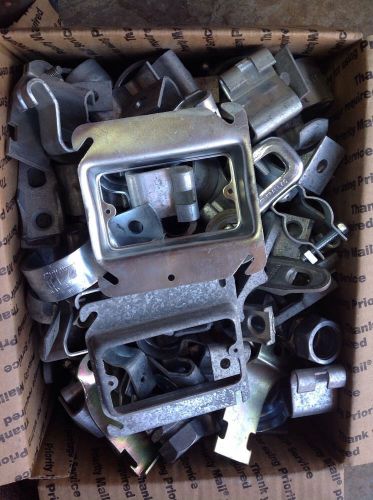 Medium Flat Rate Box Full Of Miscellaneous Electrical Fittings # 3 (lot S18)