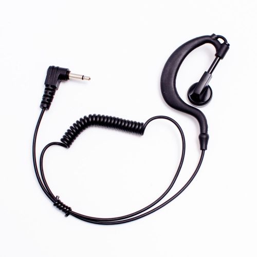 G-sharp earhanger receiving only earphone with 3.5mm plug for speaker microphone for sale