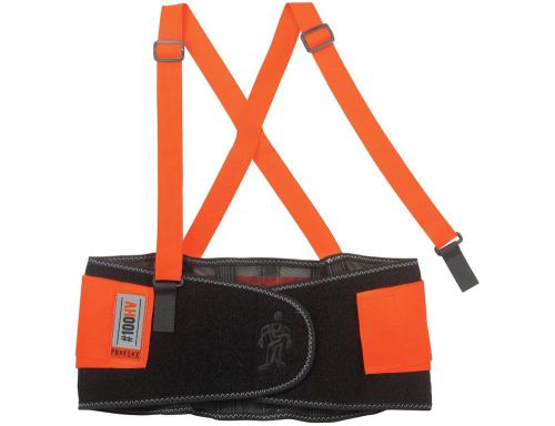 Ergodyne ProFlex 100 Economy Hi-Vis Back Support Belt, Orange, 3X-Large