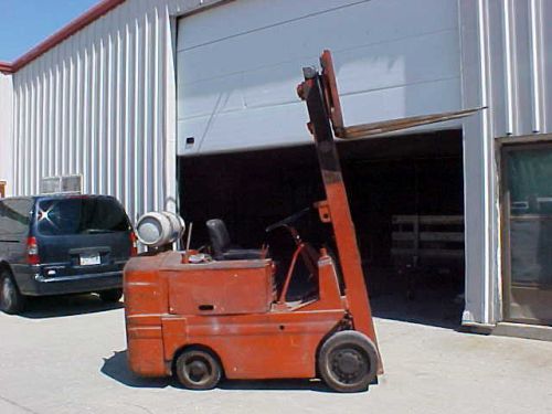 Yale Forklift;8000 lbs cap. ;propane powered