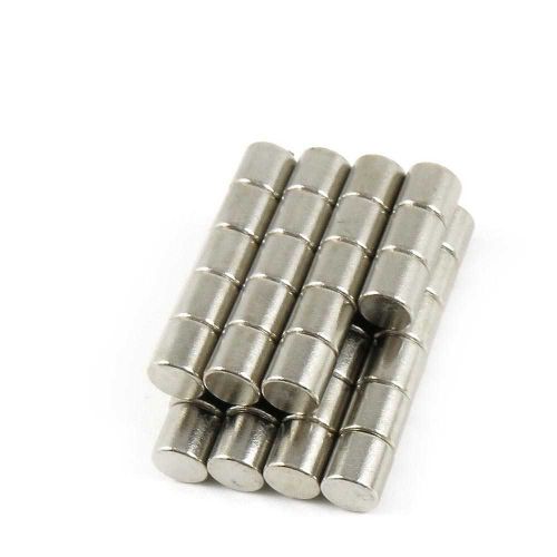 140pcs Pinnwand Magnete Neodymium Magnets N35 5x5mm Cylinder 3/16&#034; x 3/16&#034;