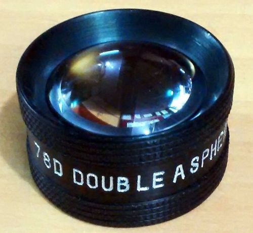 78D Double aspheric lens with case free shipping