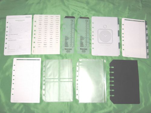 Desk ~ accessory refill lot ~ day timer planner classic franklin covey 122 for sale