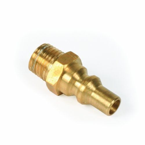 Camco 59903 propane quick-connect fitting - 1/4&#034; npt x full flow male plug for sale