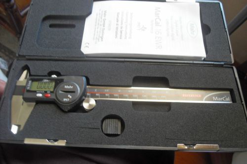 Marcal 6&#034; 150mm govt.roller type digital caliper/hard padded case &amp; info #250 for sale