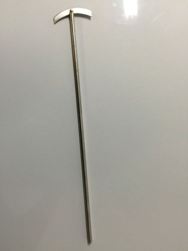 Lab stainless steel  mixer stirrer 7mm shaft, 400mm long  new