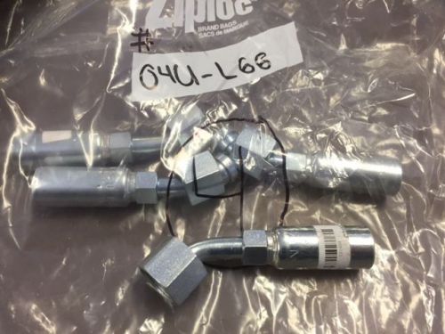 4 FOR 1 PRICE C21608 04U-L66 1/4&#034; X 3/8&#034; Elbow 45 C-O-C Female Swivel Fitting