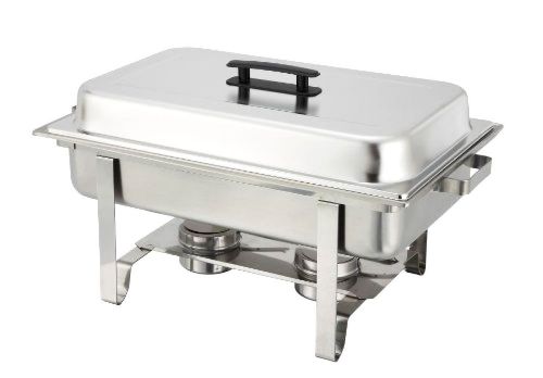 Stainless Steel Chafer 8 qt Chafing Dish Server Party Buffet Serve Food Warmer
