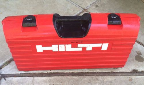 HILTI TE 7-A  Rotary Hammer Drill -- Empty Case, EXCELLENT SHAPE/Heavy Duty 7a 7