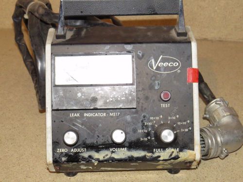 ** veeco gas leak indicator detector ms17 for sale