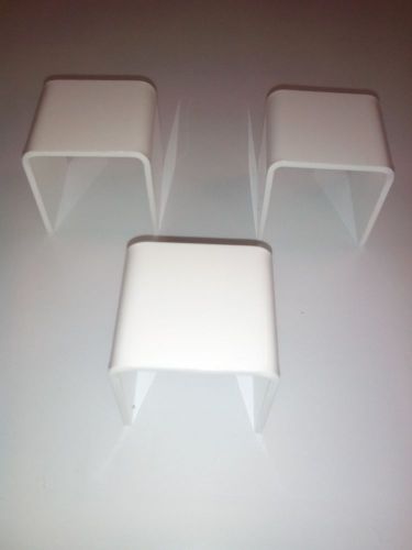 Acrylic display stand / riser white color 3x3x3 3 pcs set  acrylic for sale