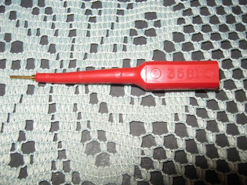 1-Pomona Test Adapter,.040 Pin 3560-2 Red ( USED )