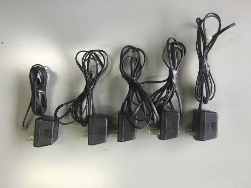 Lot Of Five (5) Integrian Datatalker Charging Station DT-1CH +batteries/chargers