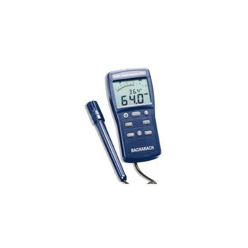 Bacharach 2002-1800 Model TH1800 Humidity-Temperature Meter with Case