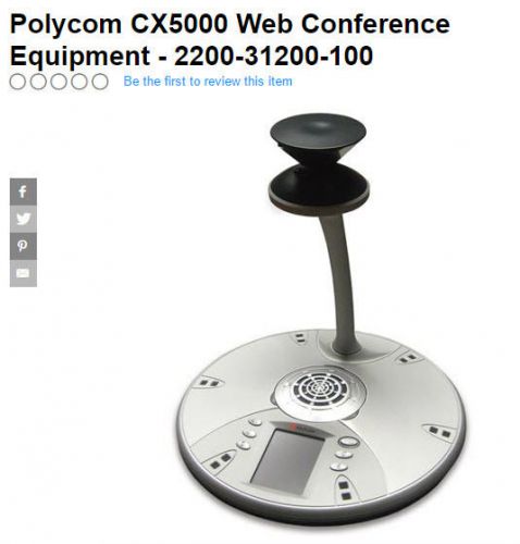 Polycom CX5000 Web Conference Equipment