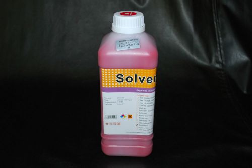 Eco solvent ink -magenta- 1liter  for roland, mimaki, mutoh, epson. us seller. for sale