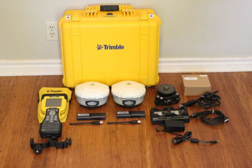 Trimble dual r8 model 3 gps gnss glonass base rover rtk system tsc2 access for sale