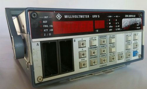 Rohde &amp; Schwarz R&amp;S URV5 (394.8010.02) Millivoltmeter