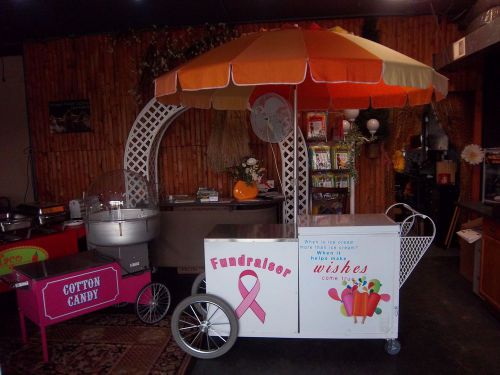 New Dual Purpose Fundraiser Charity Events ICE CREAM CART &amp; CONCESSION CART