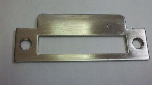 Don-Jo MST-261-SL Latch &amp; Deadbolt Rolled Lip 3/8&#034; Entrance Mortise Strike