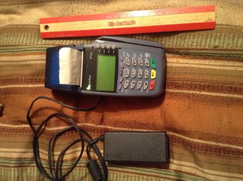 Verifone Omni 5100 Credit Card Terminal, M251-000-33-NAB, REV. AP Need Cord