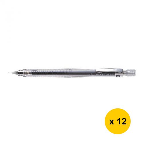 GENUINE Pilot H-325 0.5mm Mechanical Pencil (12pcs) - Transparent FREE SHIP