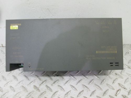Siemens power supply,  6ep1436-2ba00, sitop power 20 for sale