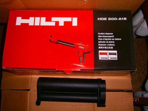 Hilti HDE 500 A-18 Cordless Adhesive Dispenser