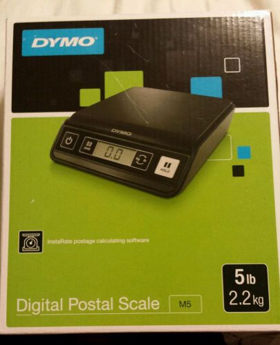 NIB Dymo Digital Postal Scale 5lb Max Small Desktop