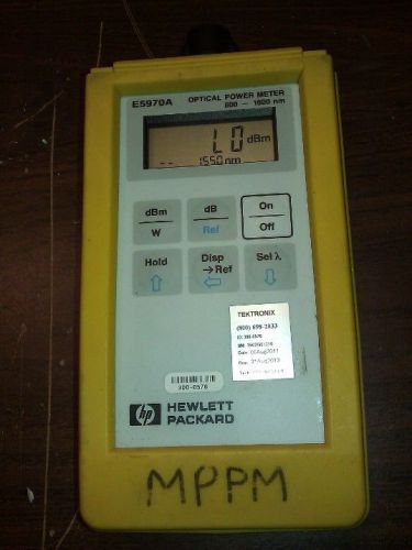 HP/Agilent E5970A Optical Power Meter
