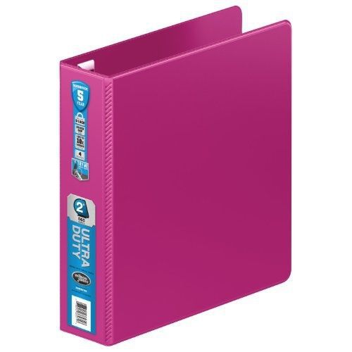 Wilson jones ultra duty d-ring binder with extra durable hinge, 2-inch, power for sale