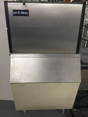 Ice o matic ico400hw4 ice machine with bin for sale