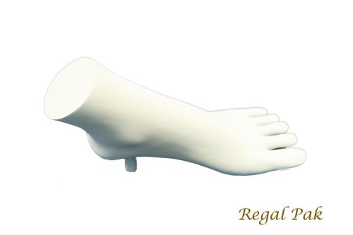 White Elegant Poly Toe Ring/Ankle Bracelet Display 8 1/2&#034; X 3&#034; X 6 1/2&#034;H