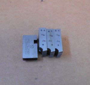 GEOMETRIC 3/8&#034; 24  chasers for 1&#034; DS Threading Head. New