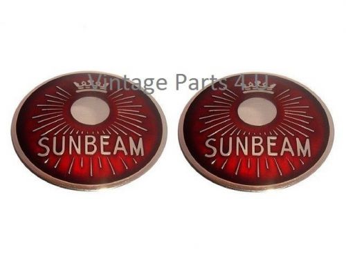 Sunbeam S7 S8 Vintage Motorcycle Tank Sticker Badge Monograms