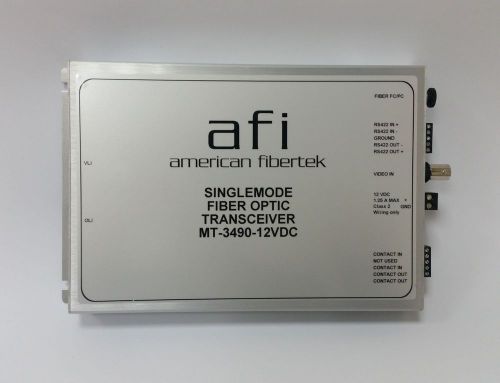 AFI AMERICAN FIBERTEK MT-3490-12VDC