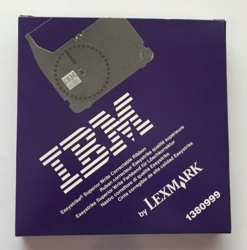 IBM Lexmark 1380999 Easystrike Superior Write Correctable Ribbon UNUSED